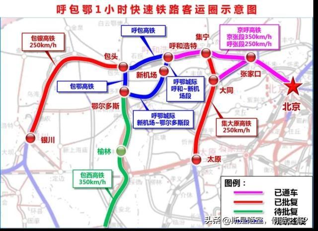呼包通道的两套方案争论从未停歇：新建350纯客运专线，或是对既有集包铁路提速改造