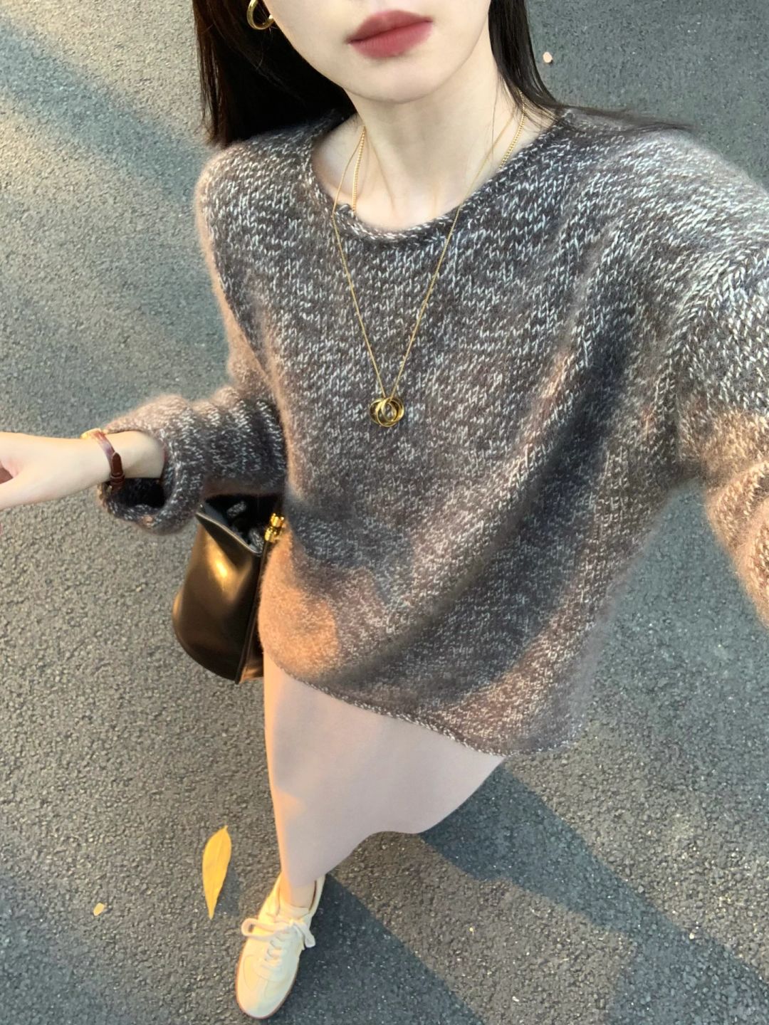 这是什么神仙毛衣自带光晕哎～