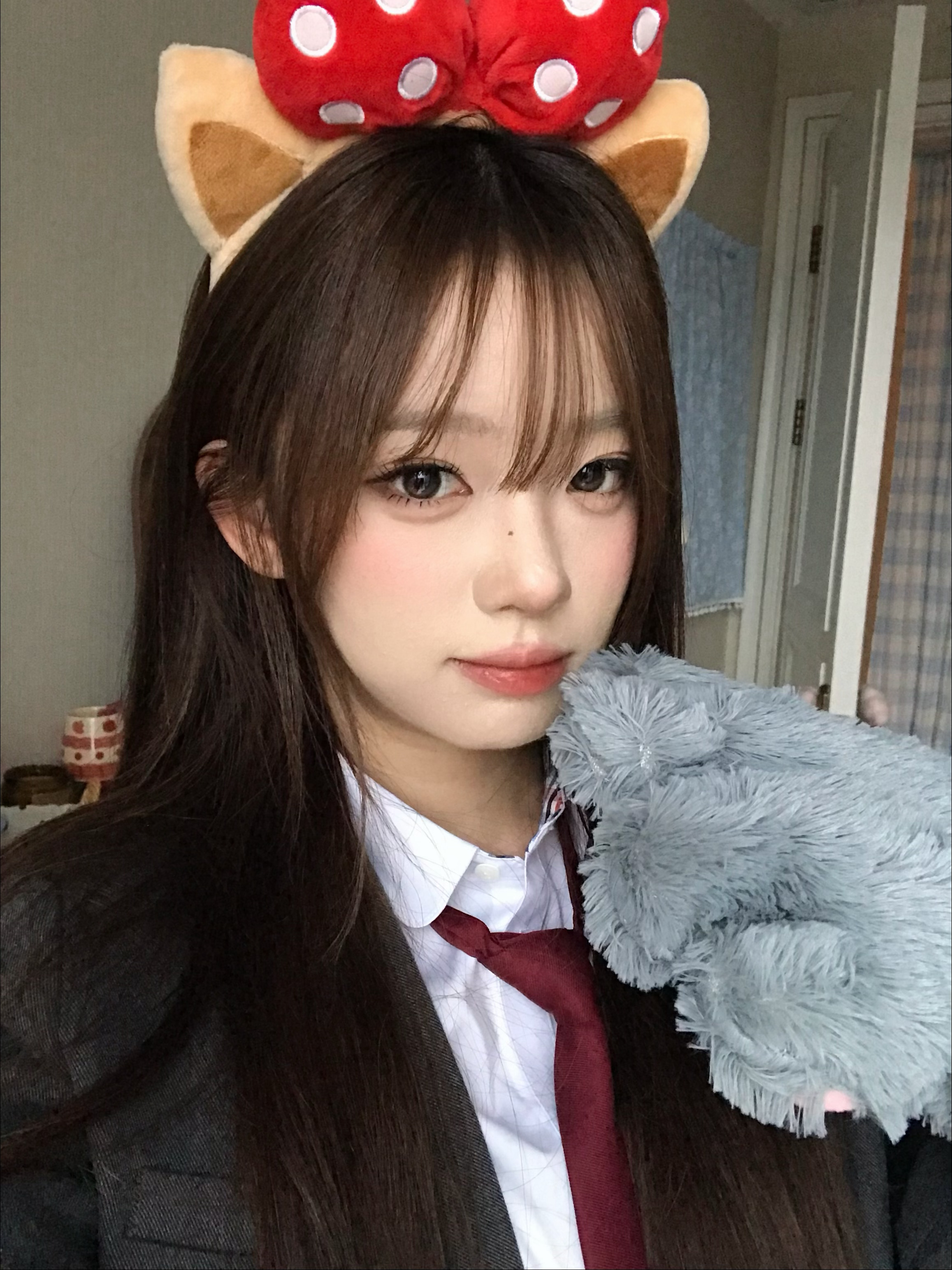 直发看不习惯！！ 