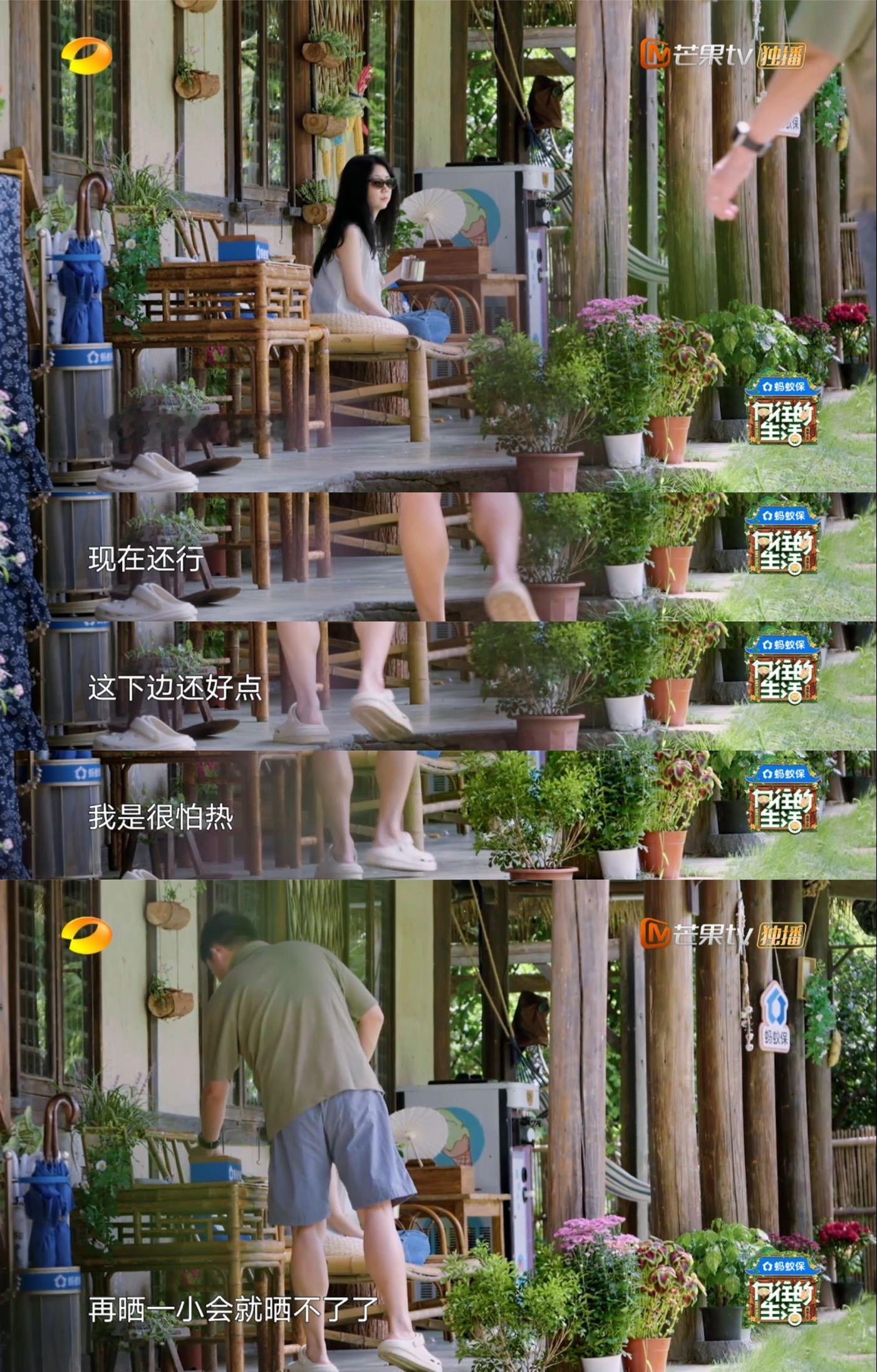 谭松韵说在向往的生活好奢侈向往的生活看她静静地晒太阳，仿佛整个世界都变得温柔。在