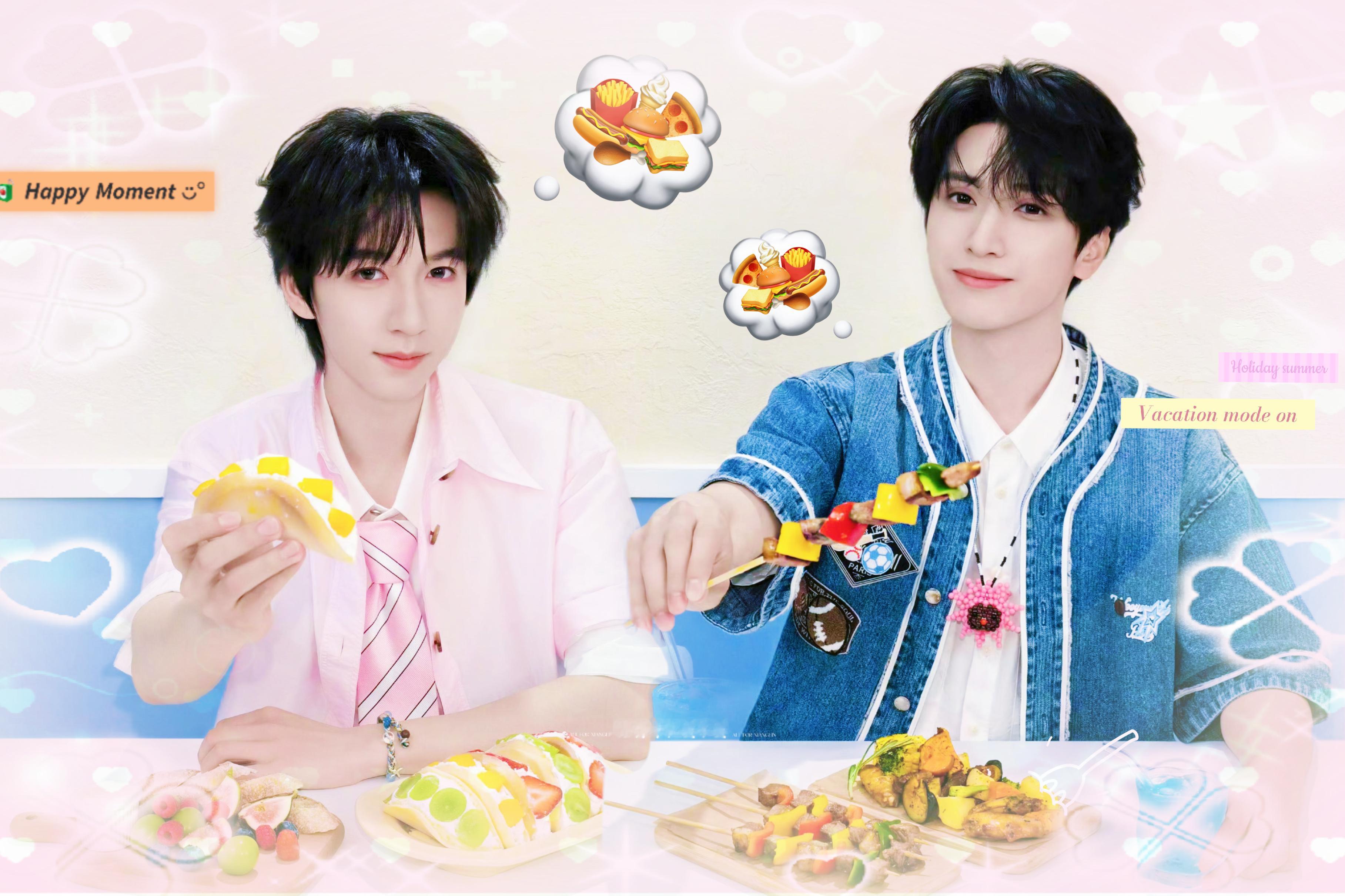 翔霖 “妈咪先吃～”🍢🍡🍰🍬 