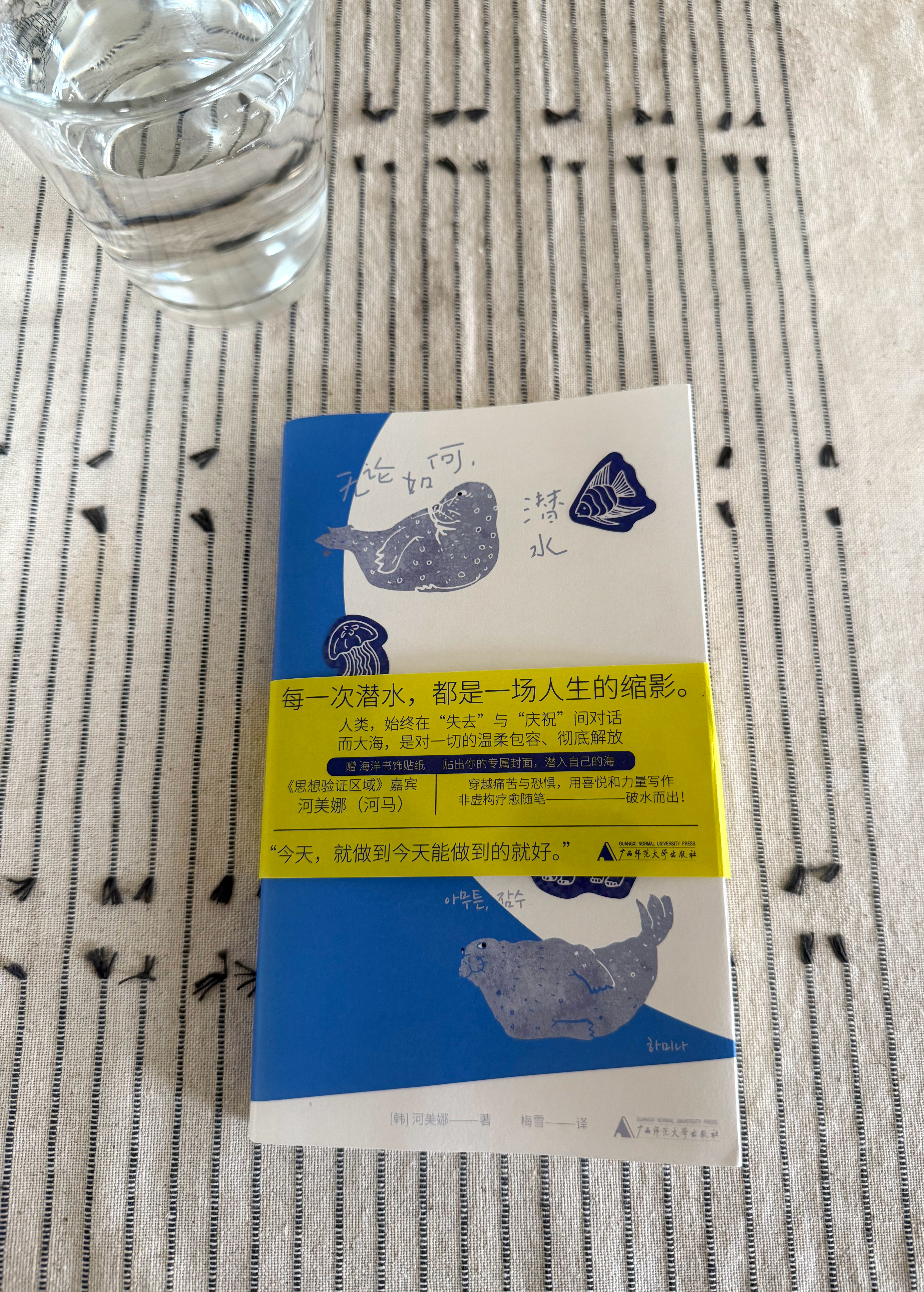 夏日，微风，看完了《无论如何，潜水》，突然想要去海边，突然也想要学一学潜水。很清
