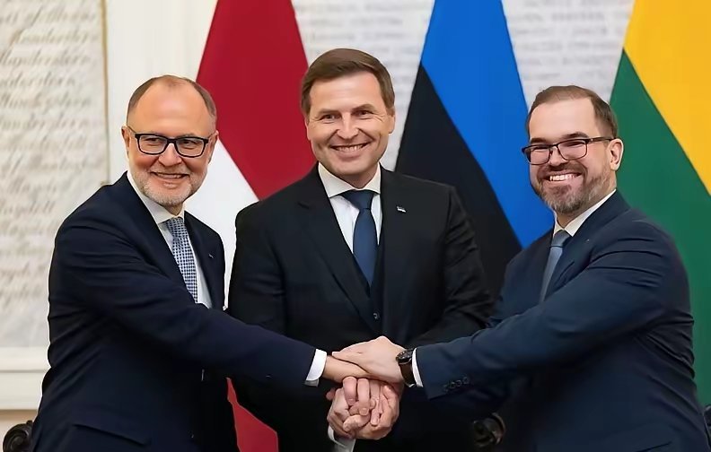 波罗的海三小国立陶宛、爱沙尼亚和拉脱维亚国防部长签署协议，让三国军队和装备可以快