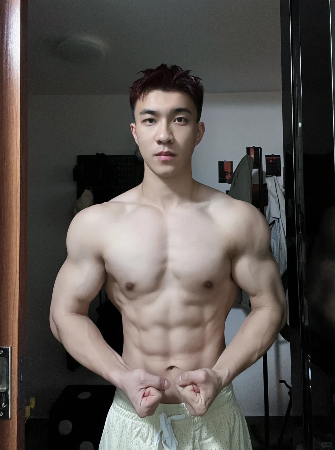 176 71kg | 健身教练减脂餐&胸肩训练(教程)