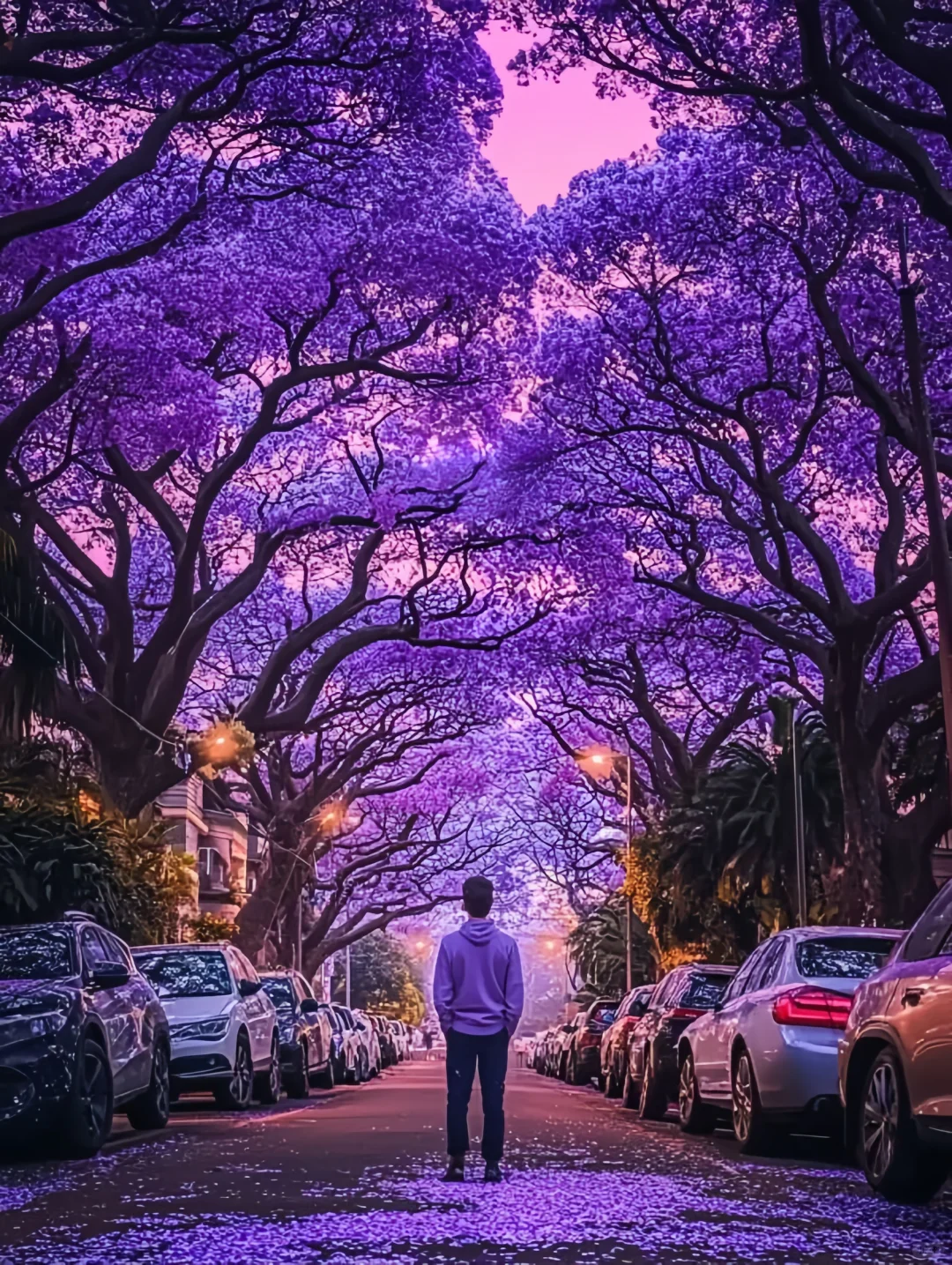紫色大道