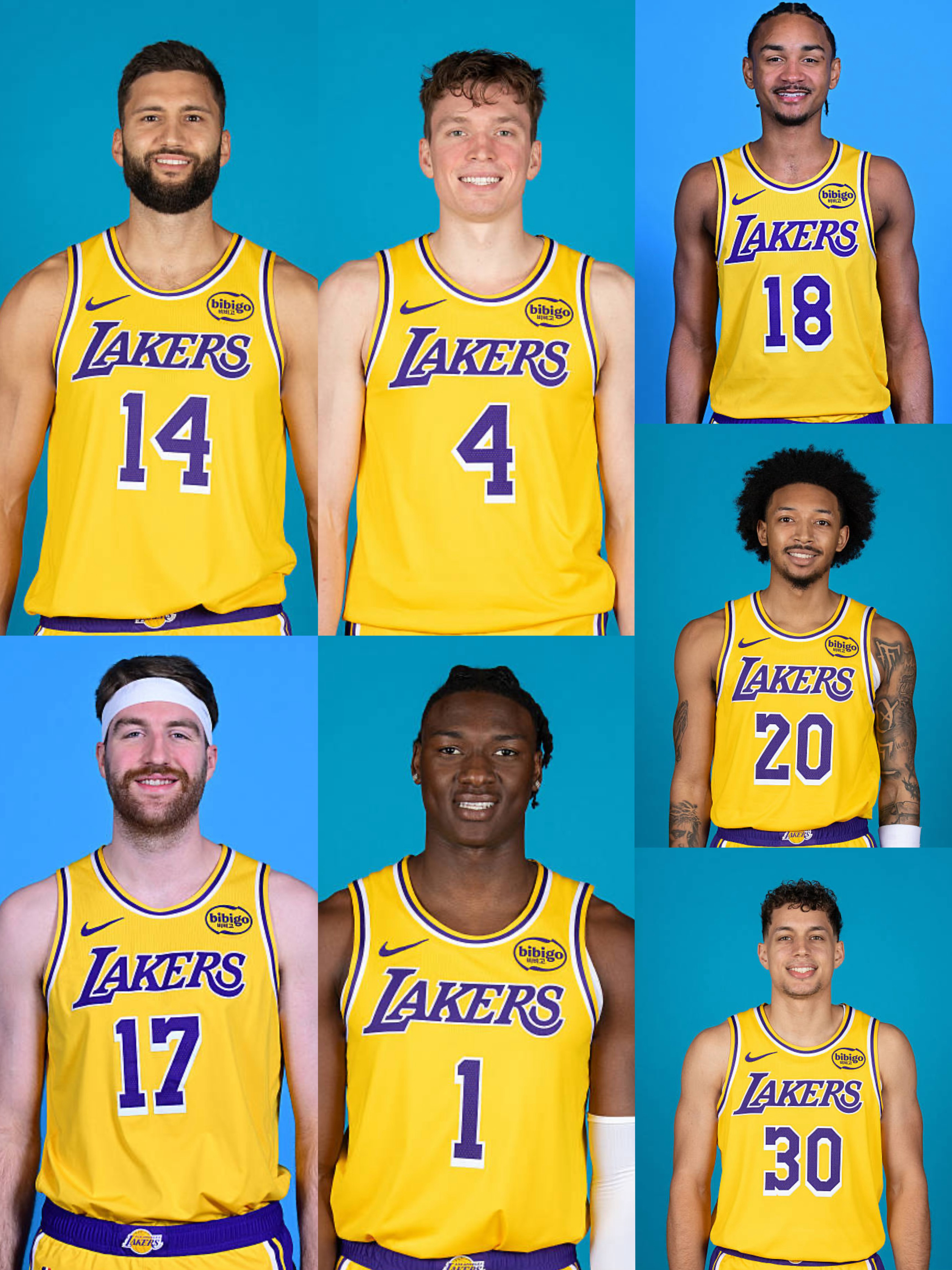 今天湖人可以出战的球员有14人，盲猜肯纳德、八村和拉拉要打至少40分钟，还有那个