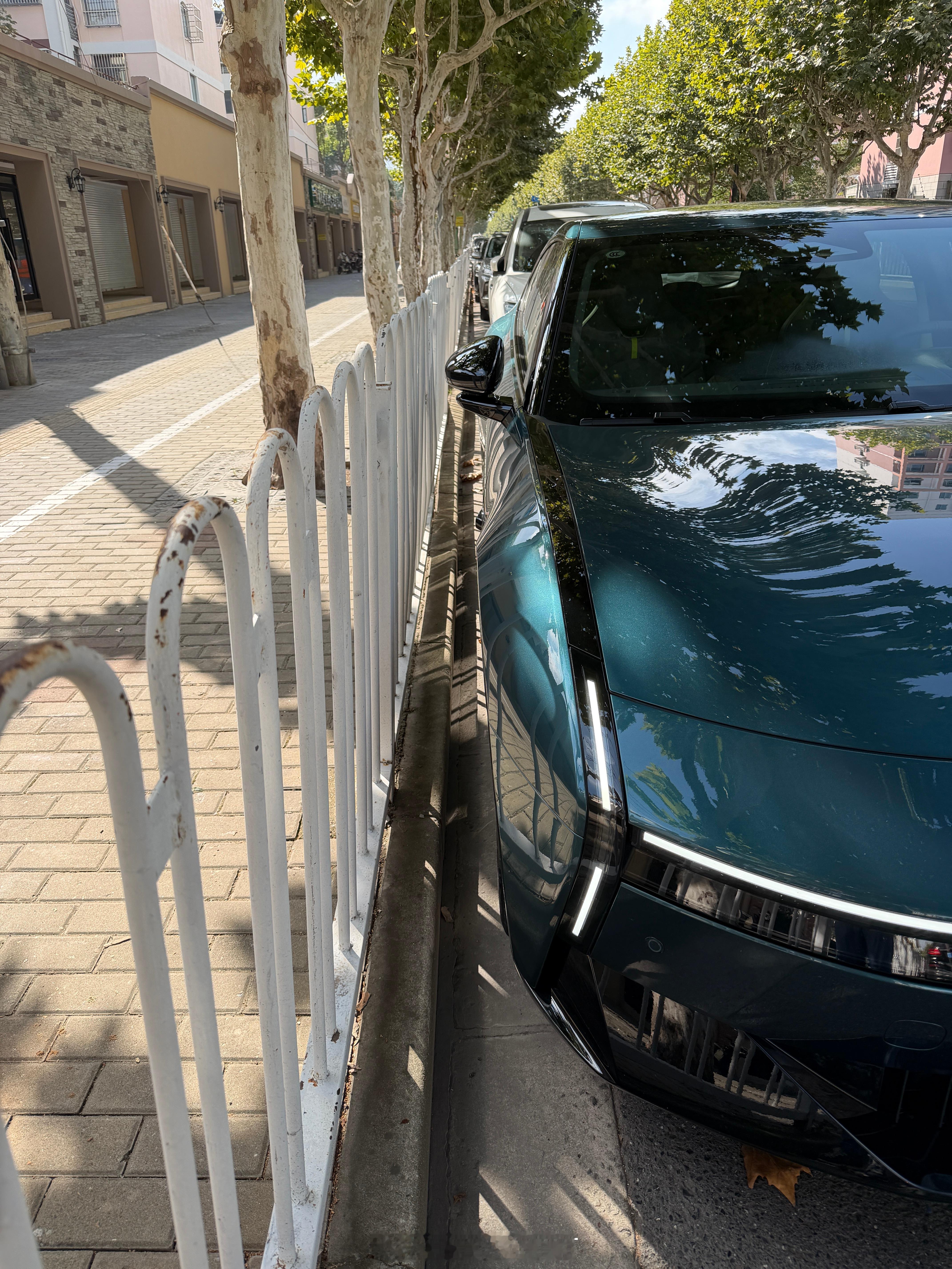 这侧方停车，你给打几分[酷]小鹏p7 ​​​
