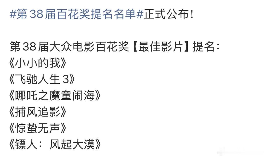 南京照相馆掉了百花奖最佳影片提名