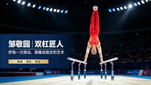邹敬园｜体操双杠王者，雕琢动作的匠人