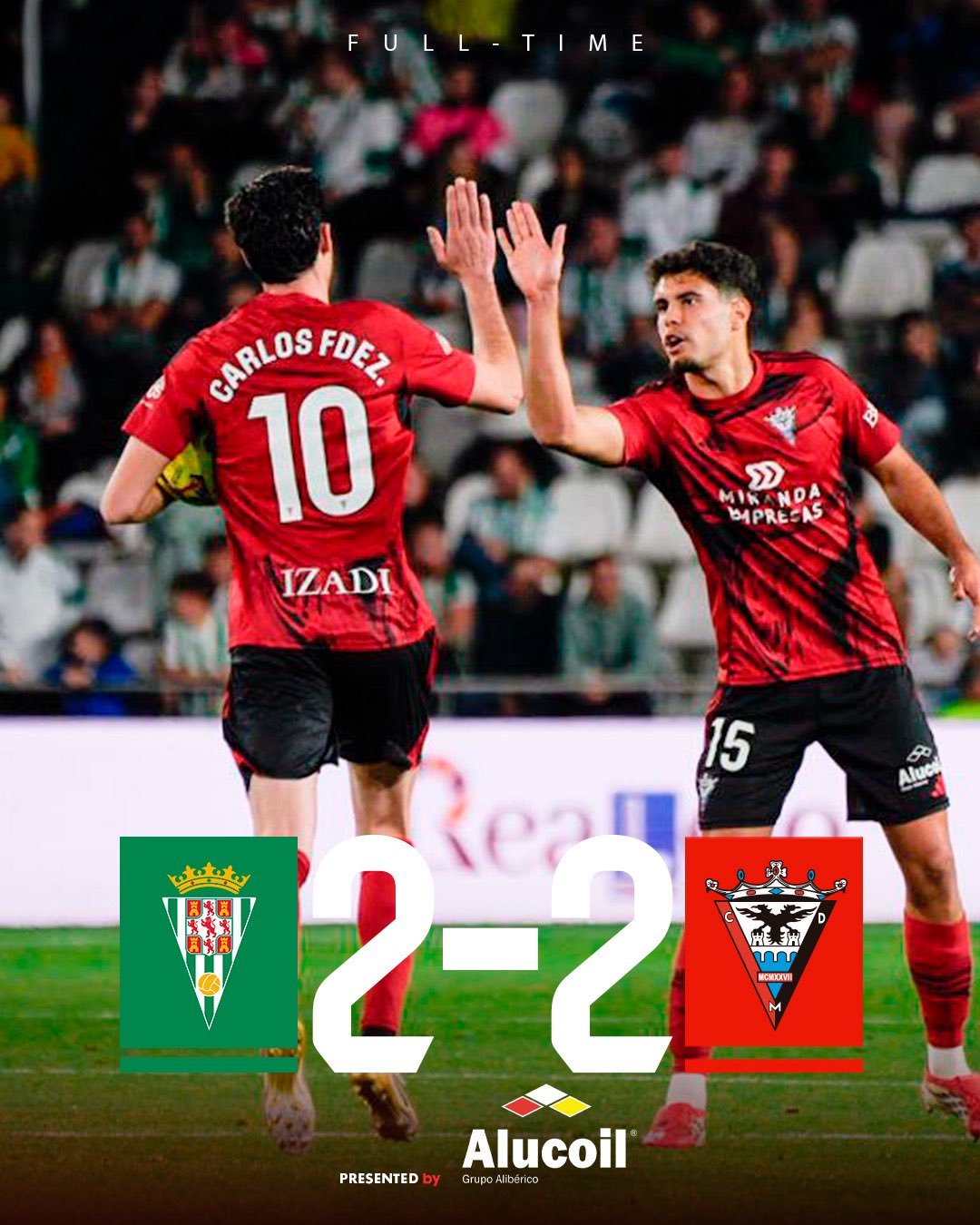 西乙 米兰德斯客场2：2科尔多瓦队，米兰外租小将希亚🇮🇹 首发出场踢了上半场