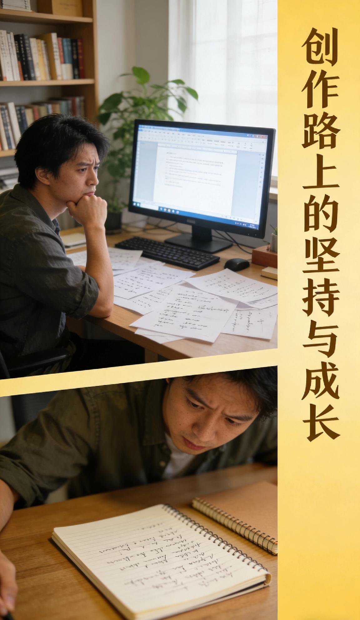 创作实在是太难了,还坚持吗?创作从来都不是轻松的事，常常对着屏幕无从下笔，绞尽脑