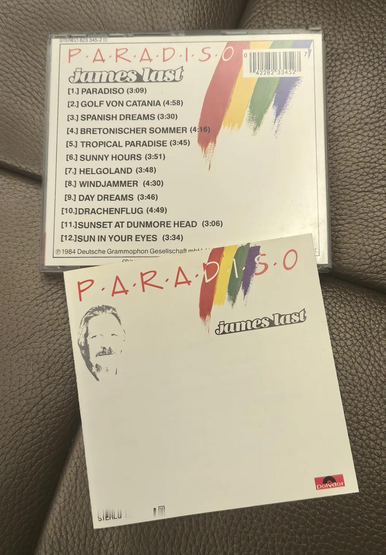 James Last乐团的1984年专辑Paradiso（天堂）是我偏爱的一张轻
