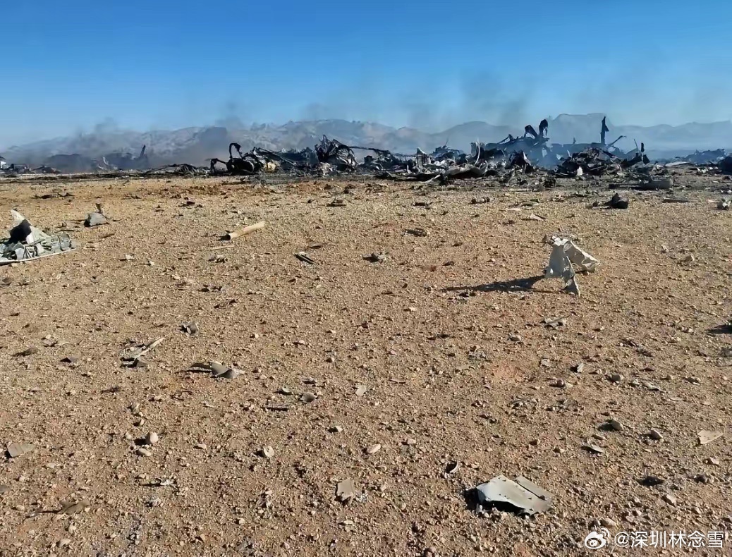 C-130运输机真相：美伊各执一词，现场残骸说明一切。美军称：三角洲特种部队炸毁