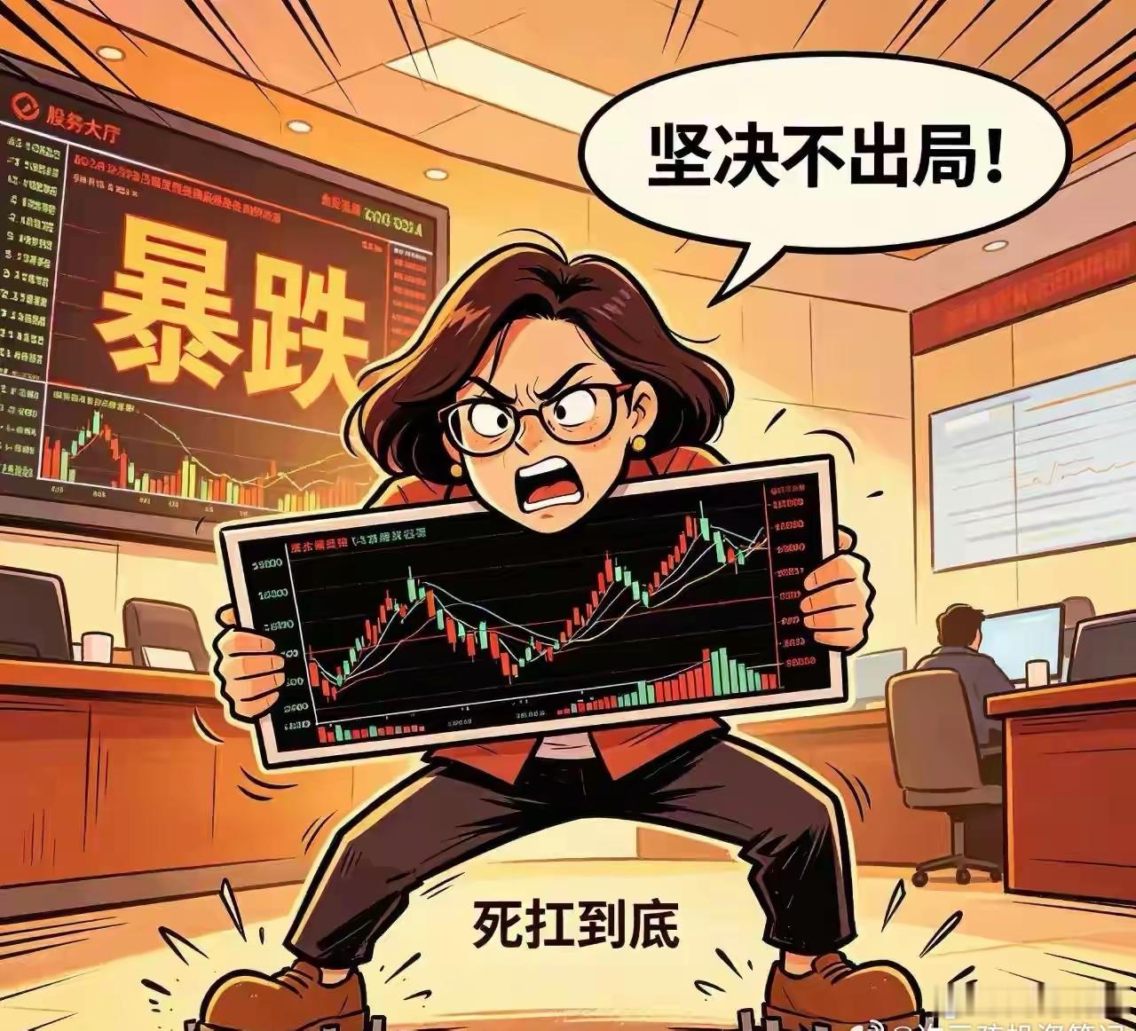 主力：我洗盘女股民：我不卖主力：我接着洗盘女股民：我还不卖拿一生死磕一个男人的人