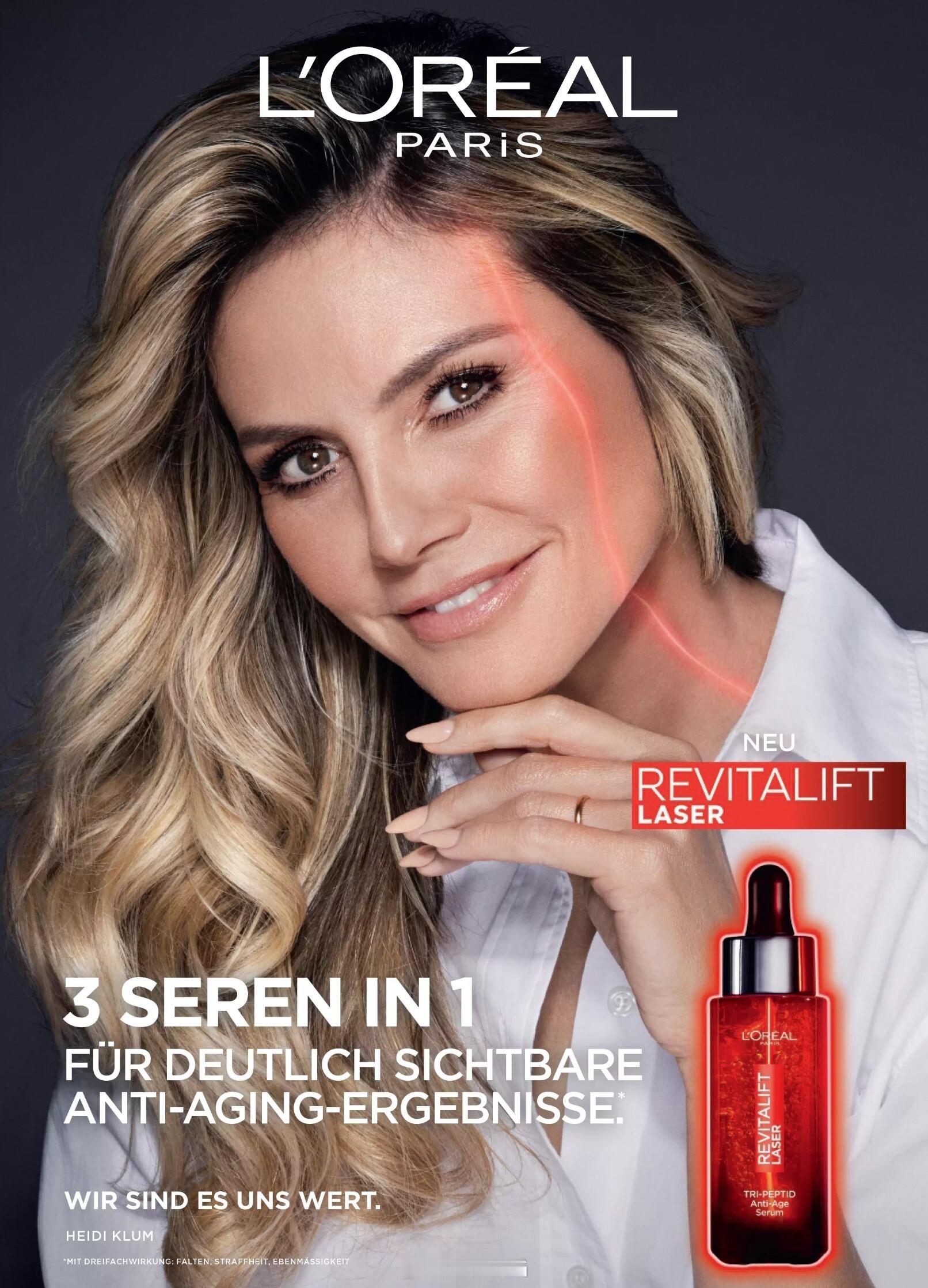 MrWG[超话]ad campaign Revitalift Laser🧴，S