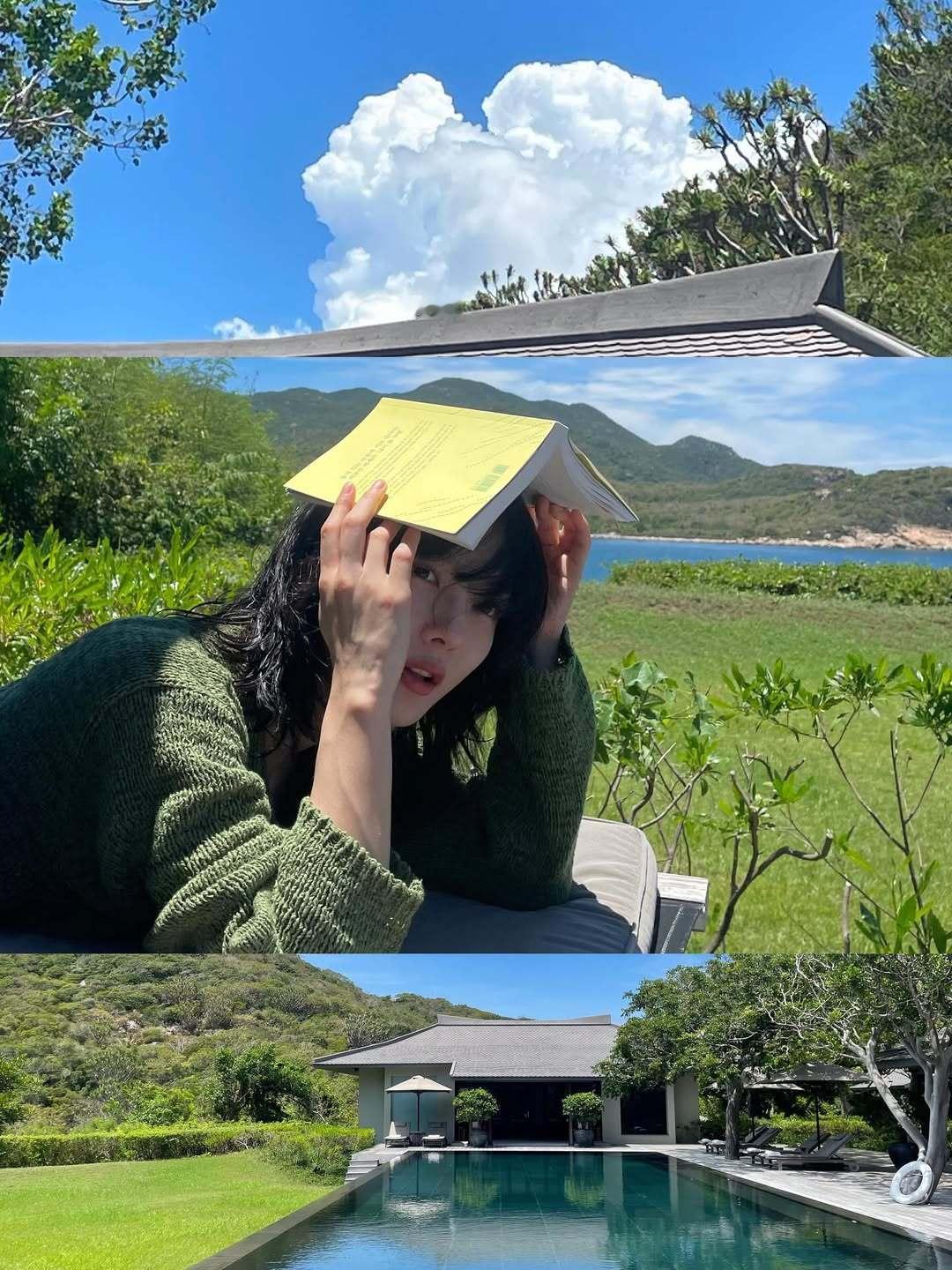 像对着山林大口呼吸🫧☁️🦕🐠🐢（金裕贞 ​​​
