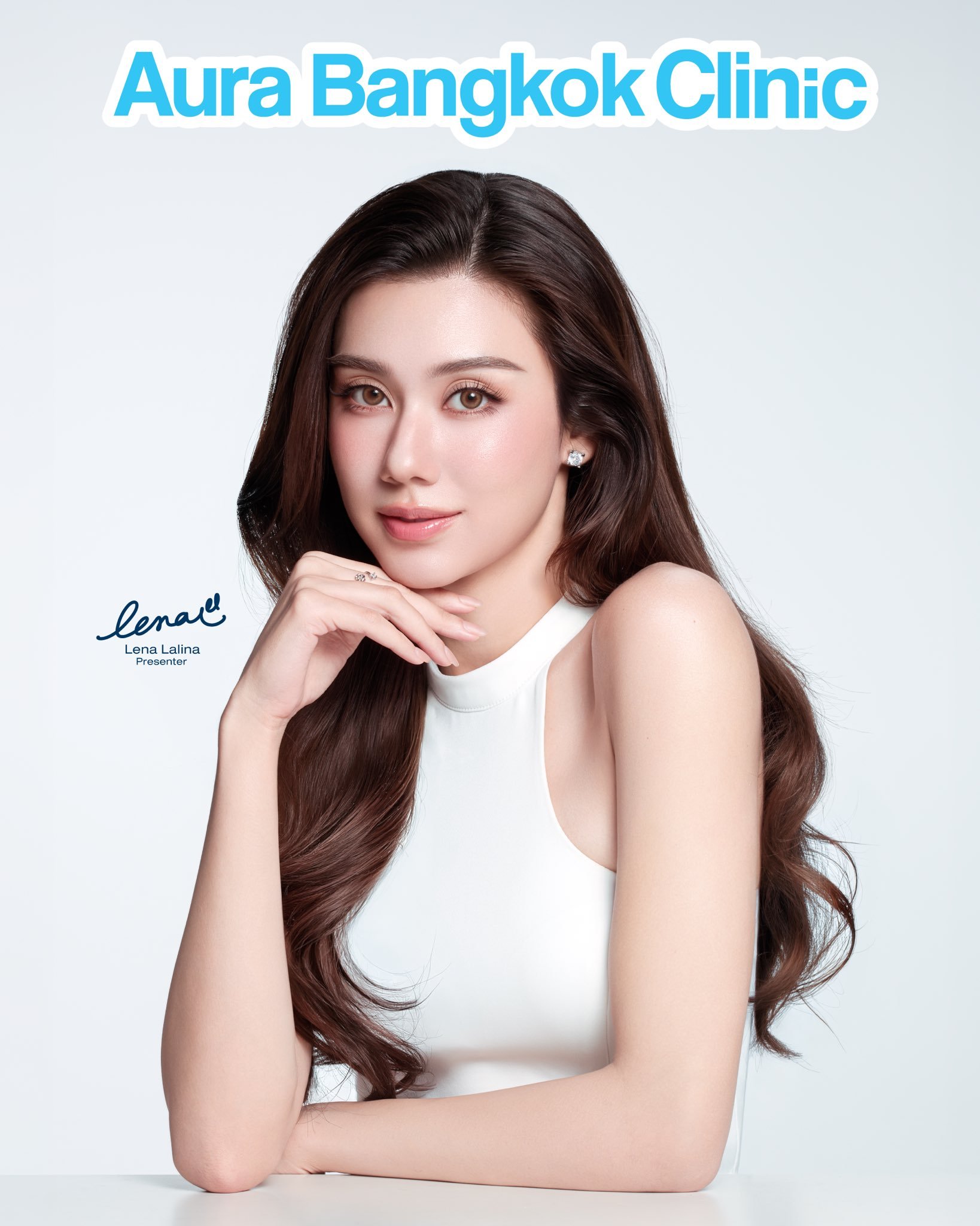 双人代言来袭正式官宣 LenaMiu 成为 Aura Bangkok Clini