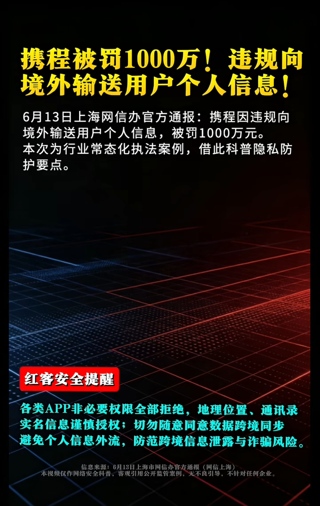 携程被罚款1000万元 我去，太吓人了~热点