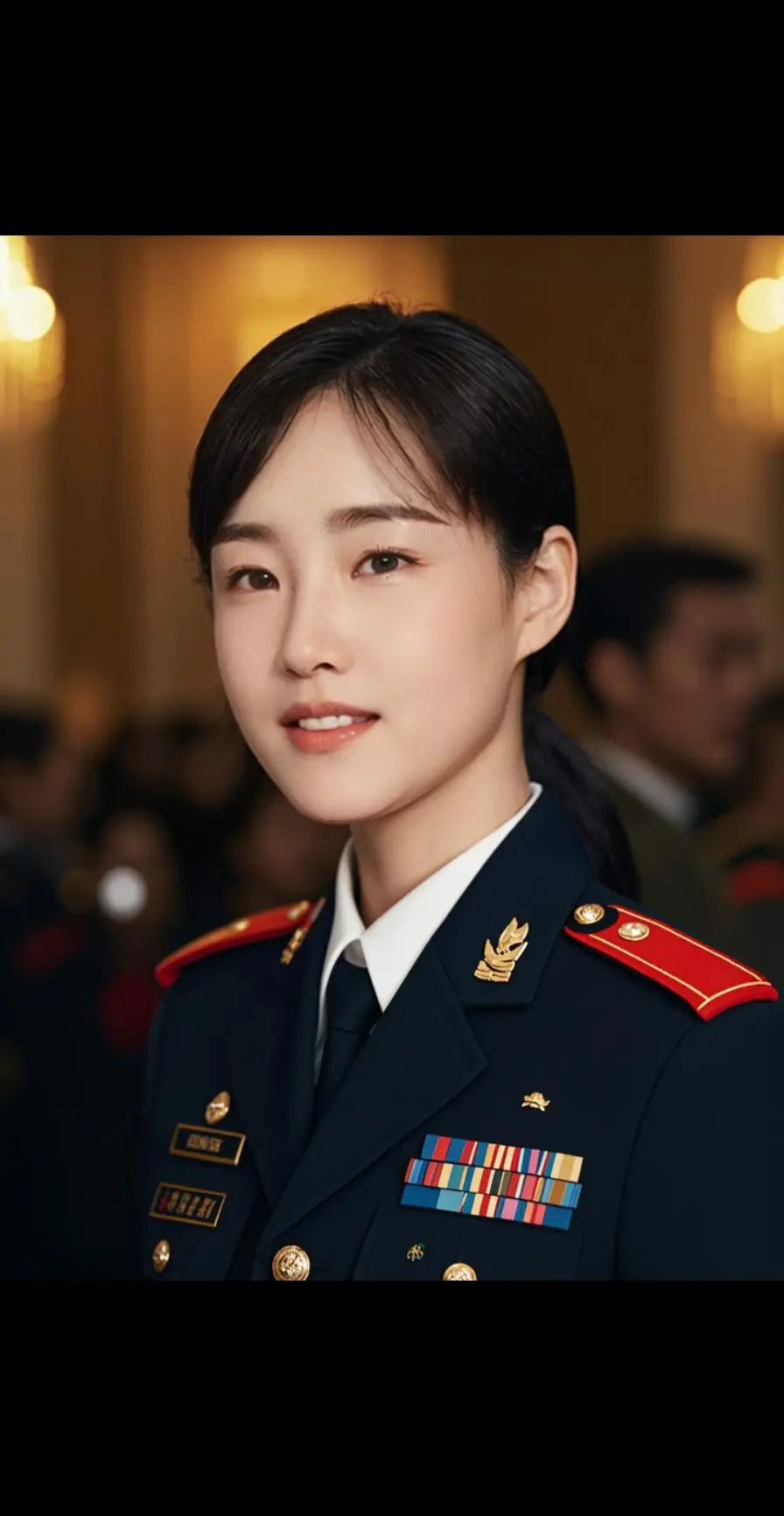 AI军人英姿