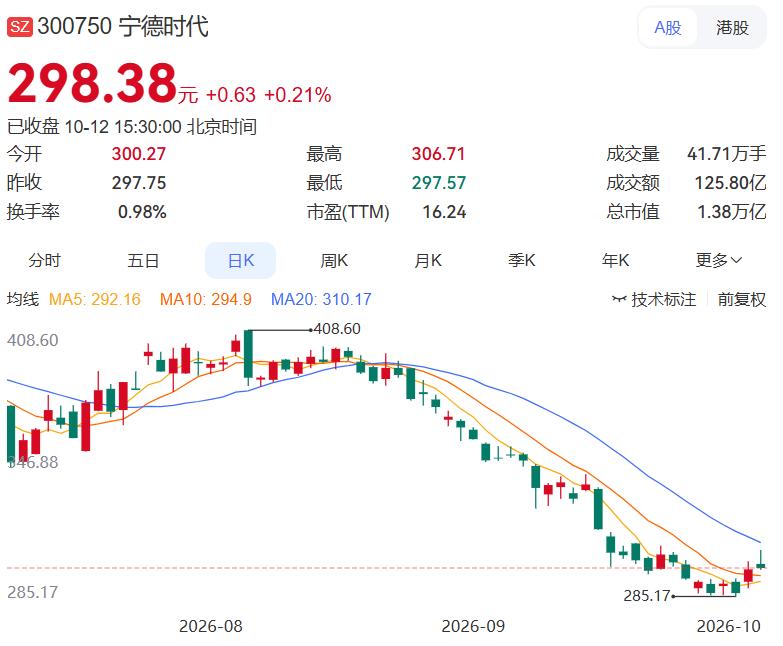 2026.10.12晚间盘后分析（整理汇总）
 
一、今日主力净入前十名
1.宁