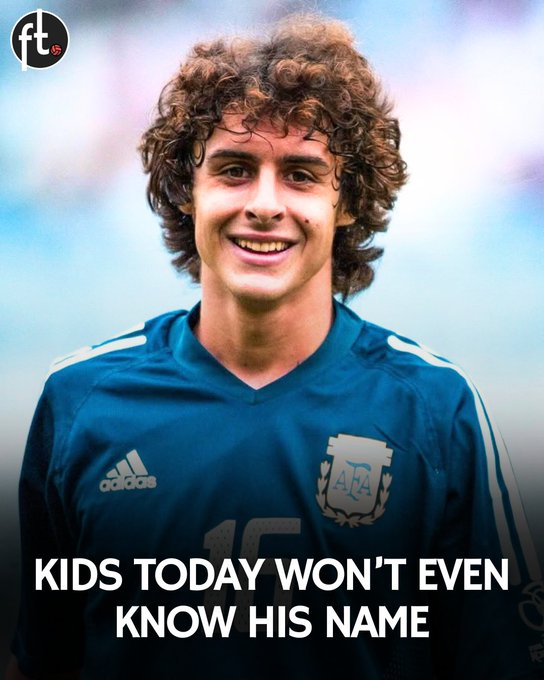 这个家伙是梅西小时候的偶像。历史上最具创造力和技术天赋的10号球员之一。 