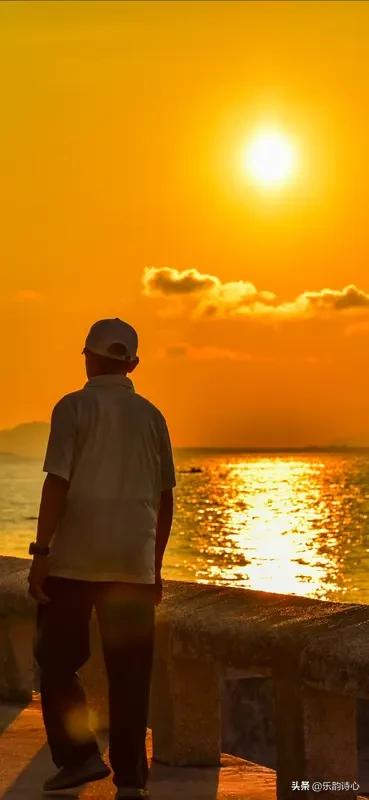 大半辈子已经过去，容颜也已衰老，但并不为此过度哀伤，而是选择把闲适的心情寄托在晚