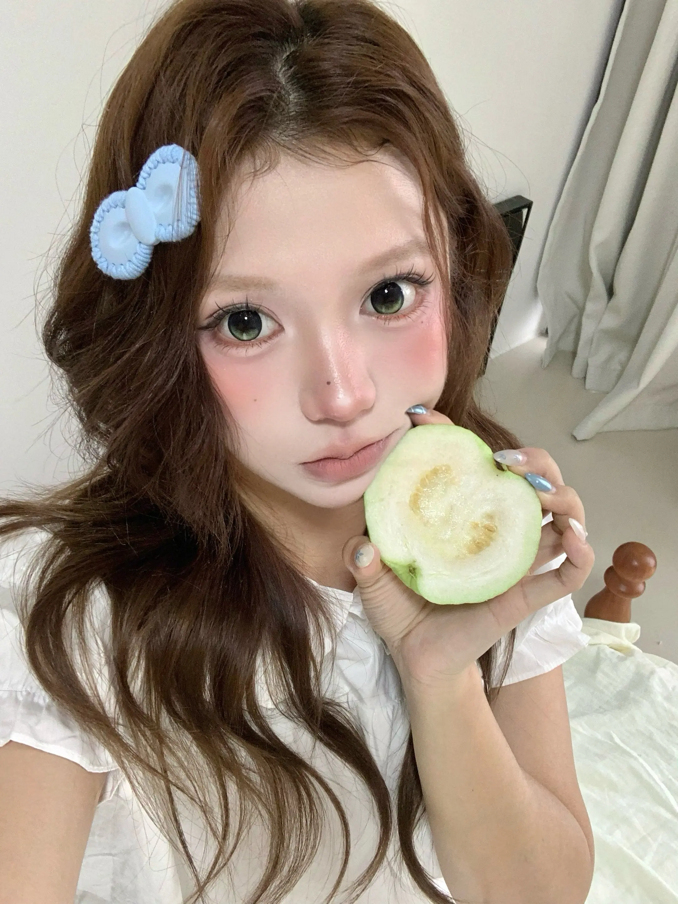 💚🍋‍🟩Spring / ♡+.°尝试了白芭乐妆容～ 感觉跟蜜瓜...