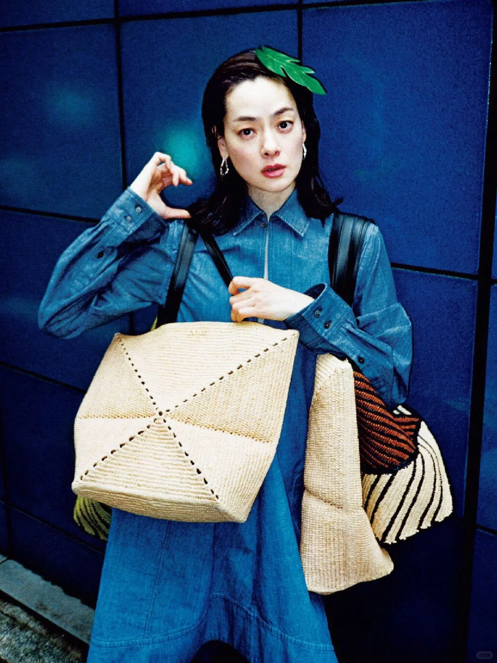 市川实日子 LOEWE时尚大片，表现力好强