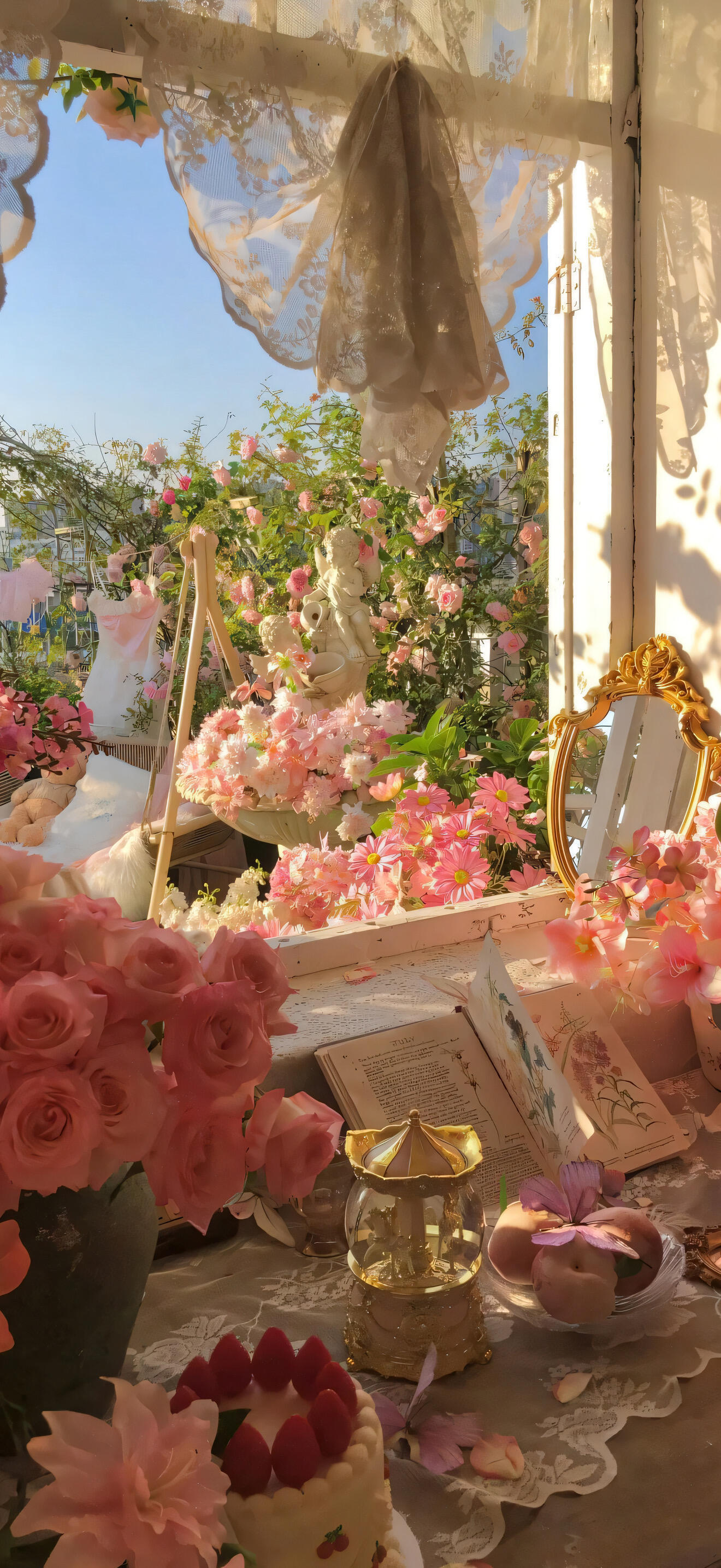 春意氛围感壁纸!!🌸🍃🫧 