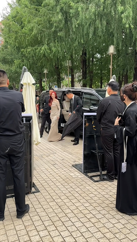 刘诗诗太美了啊！绝佳机位刘诗诗  明星  路透