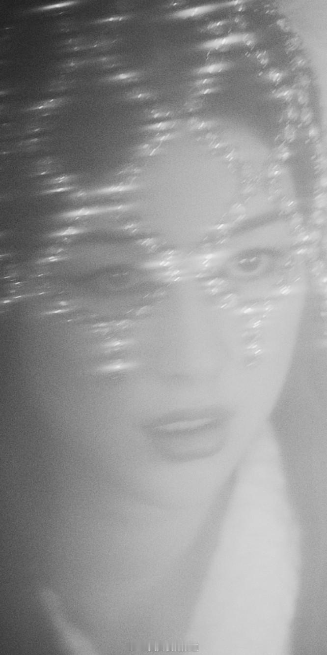 朱珠黑白酷感写真 