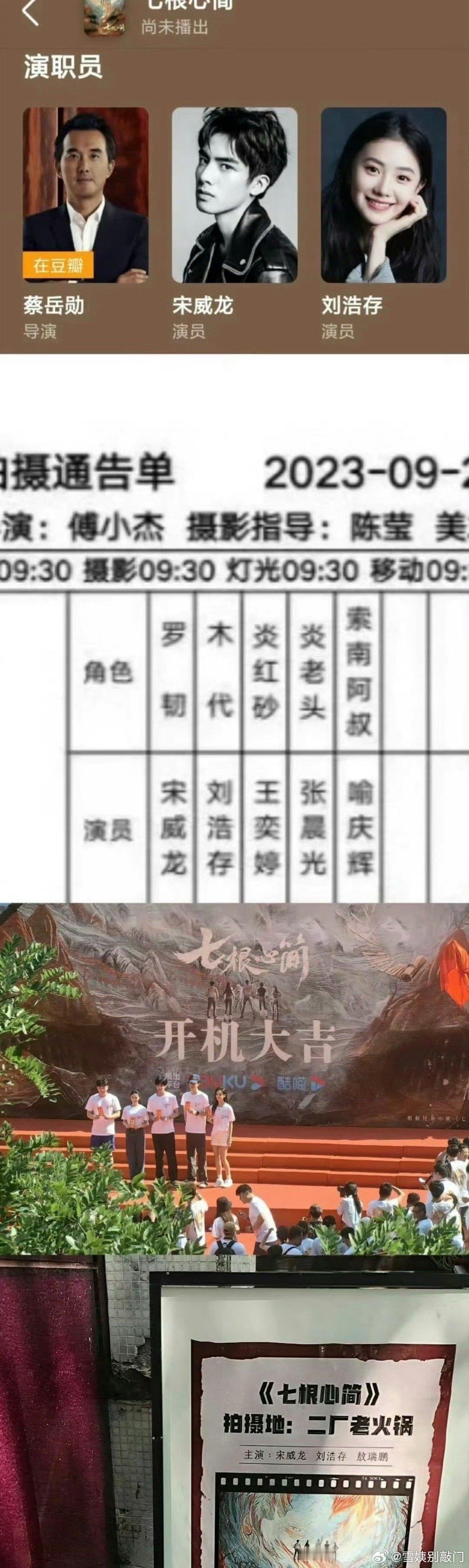 刘浩存、宋威龙的新剧《七根心简》是平番吗[吃瓜] ​​​