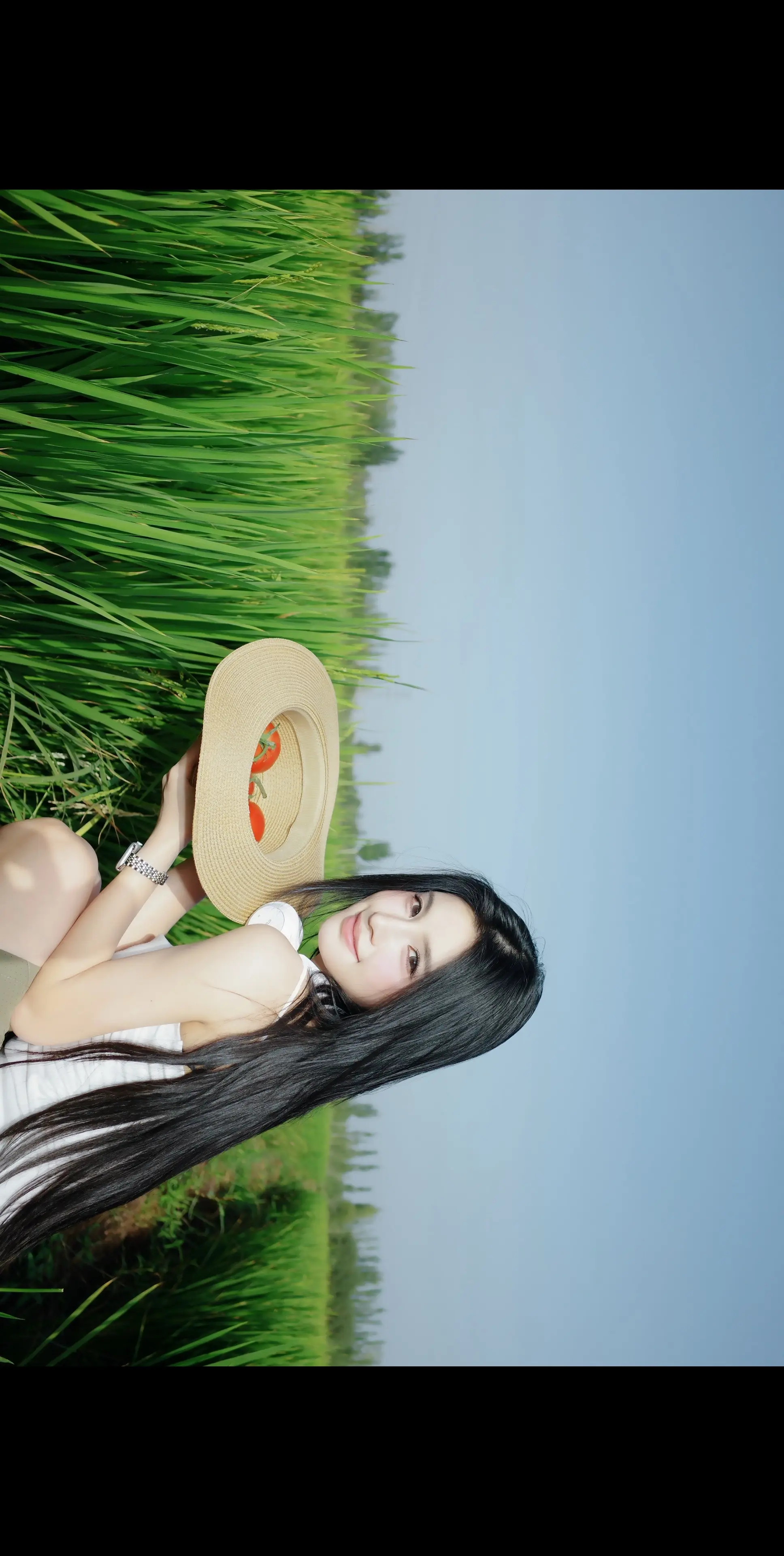 我靠着稻草人，吹着风唱着歌睡着了。