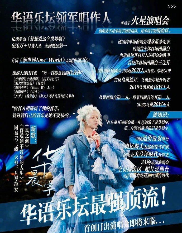 华晨宇&周深音乐实绩🆚，谁是华语乐坛TOP？ ​​​