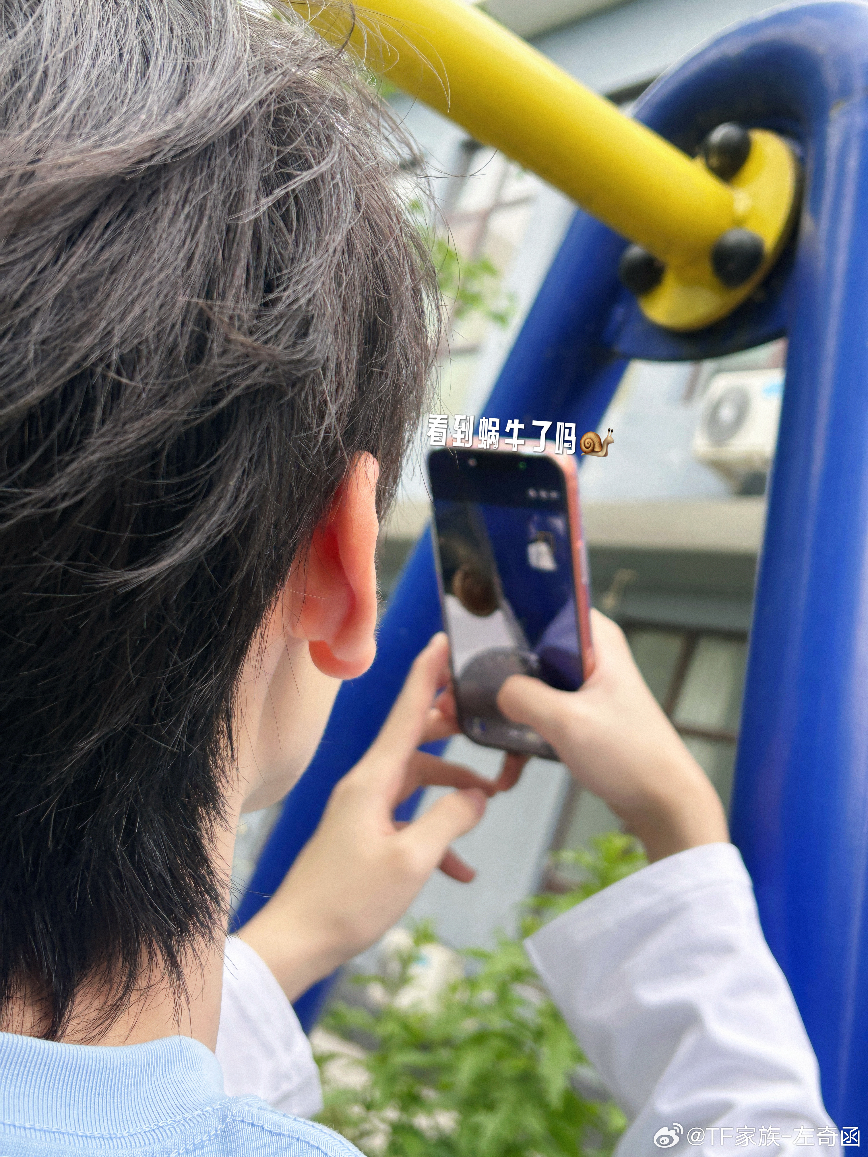 喜欢宝宝的后脑勺 