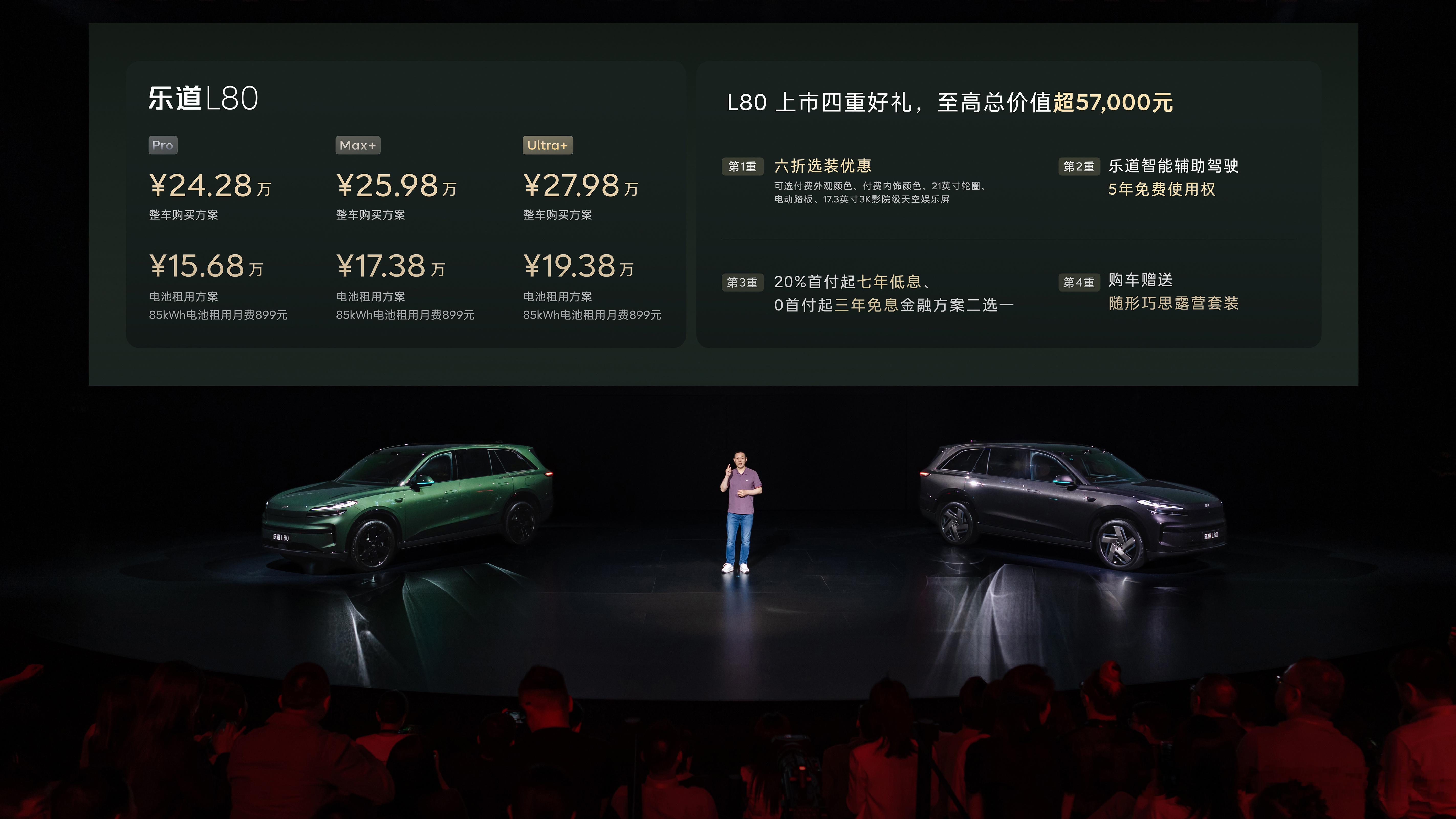 乐道两岁生日快乐，L60、L90都站稳了各自的细分市场，L80上市，产品线基本完