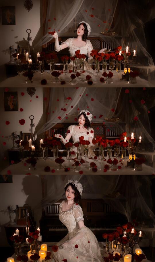 一万个世纪短于一朵玫瑰的瞬间🌹