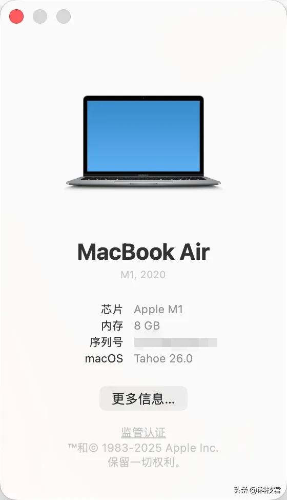 苹果电脑确实耐用啊，2021年8月买的MacBook Air，M1芯片到现在4年