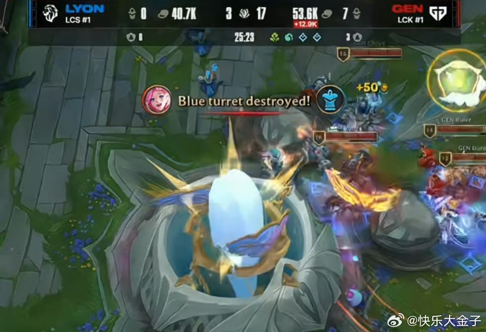 GEN全面碾压LYON GEN第一把25分钟拿下，急着给我们看JDG奥后两把再快