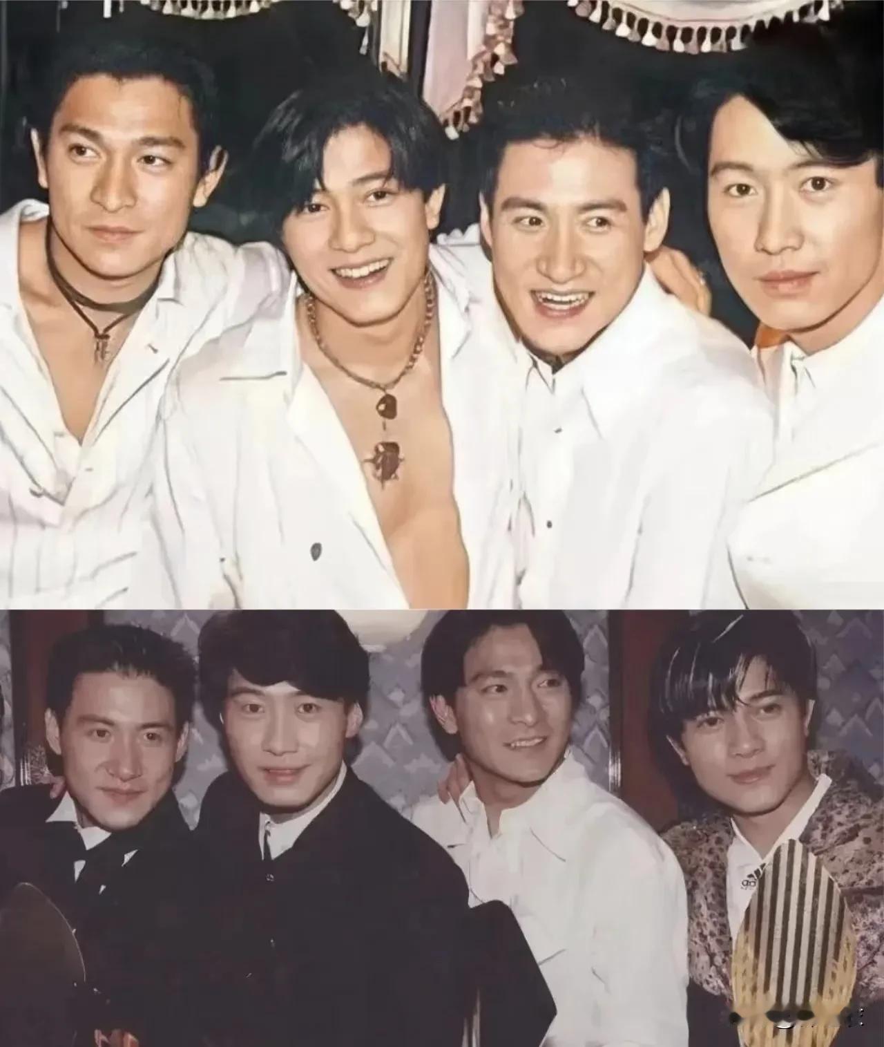 香港的四大天王，每一个都很有特色，而且都是真材实料，因为他们不但颜值高，身材好，
