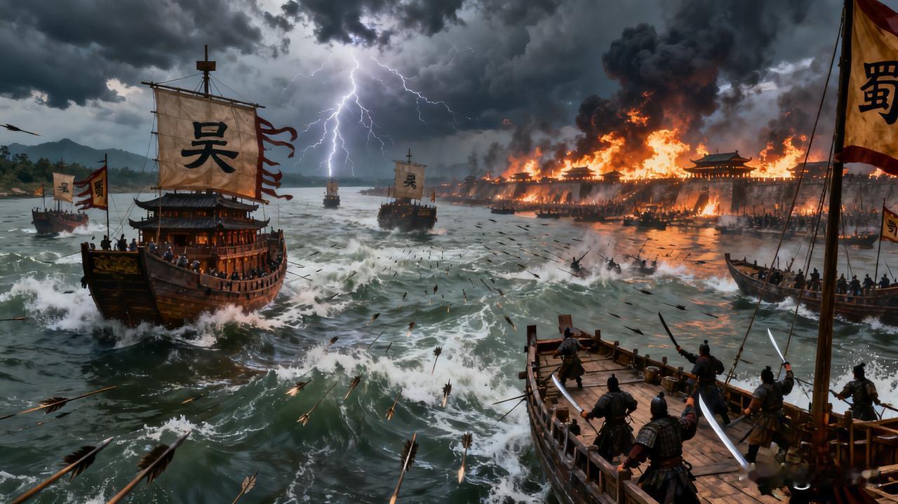 三国演义赤壁之战中谁的功劳最大?
赤壁之战功劳无绝对“最大”，核心贡献集中三人：