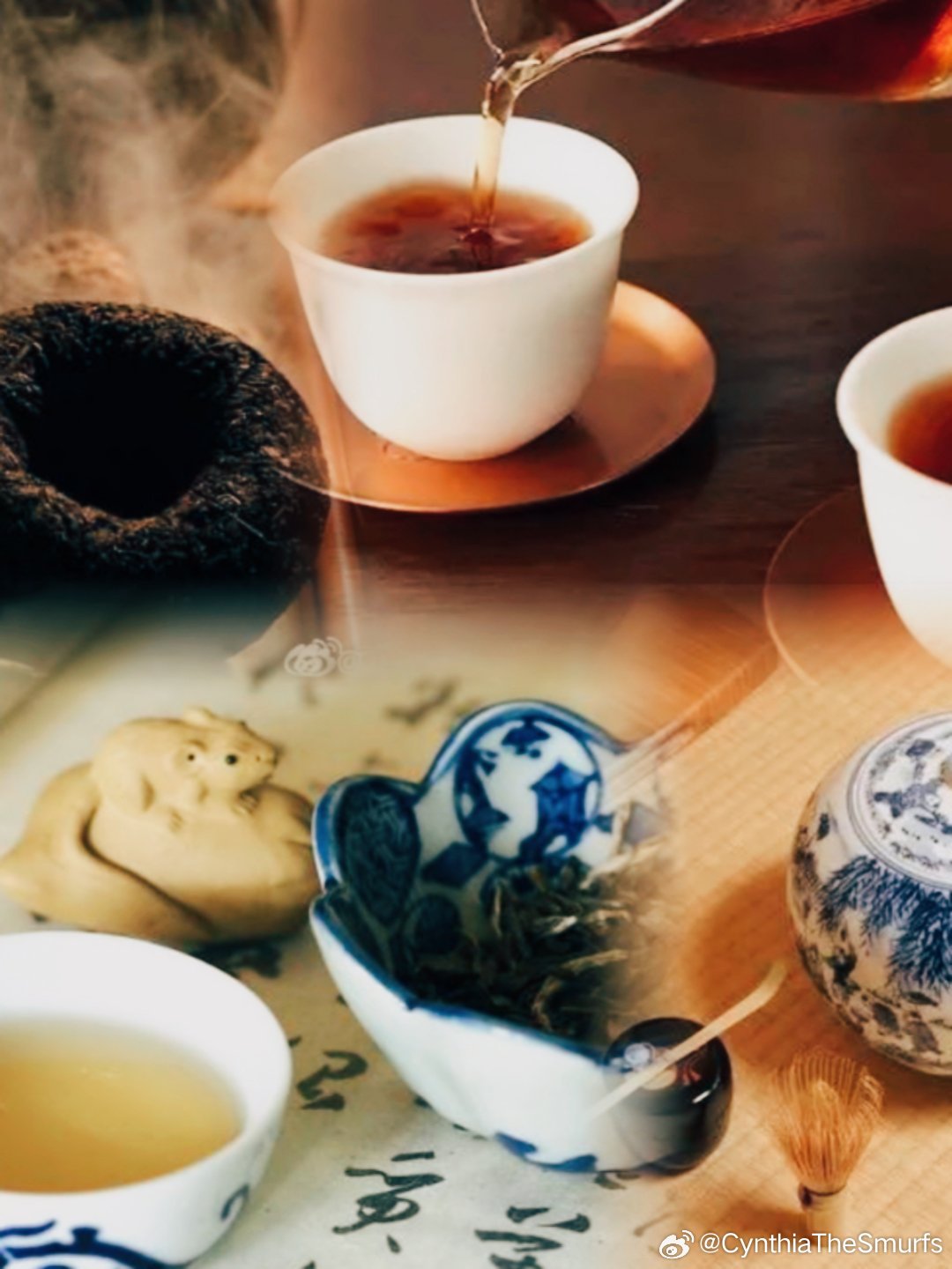 *                   一杯茶水一种岁月。           
