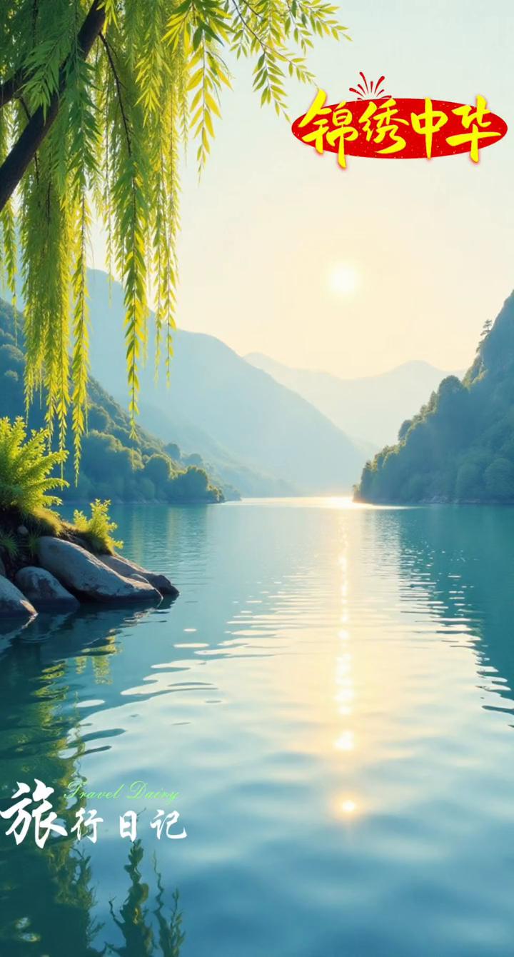 月潭春来早，锦绣中华。旅行日记。