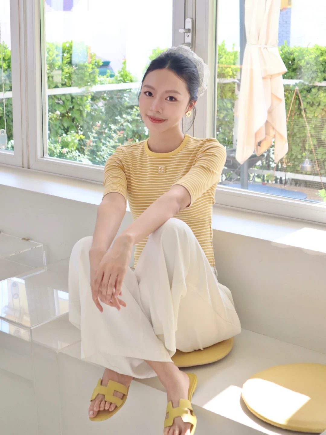 黄色也太显白了吧💛