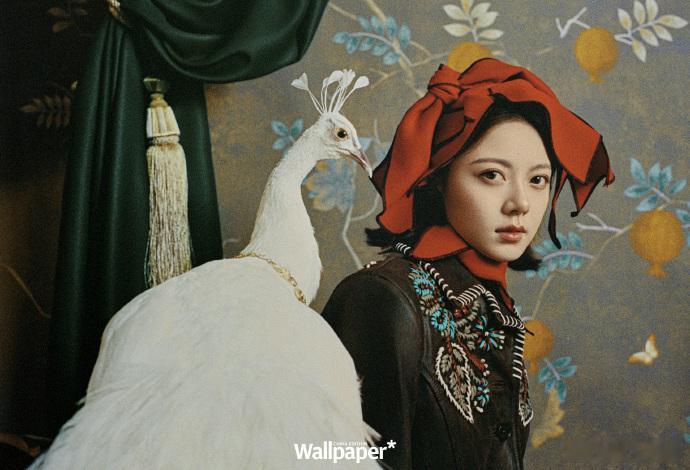 赵今麦少女的生命力赵今麦眼神里有故事 赵今麦时尚大片有，麦麦简直美到灵魂深处，旺