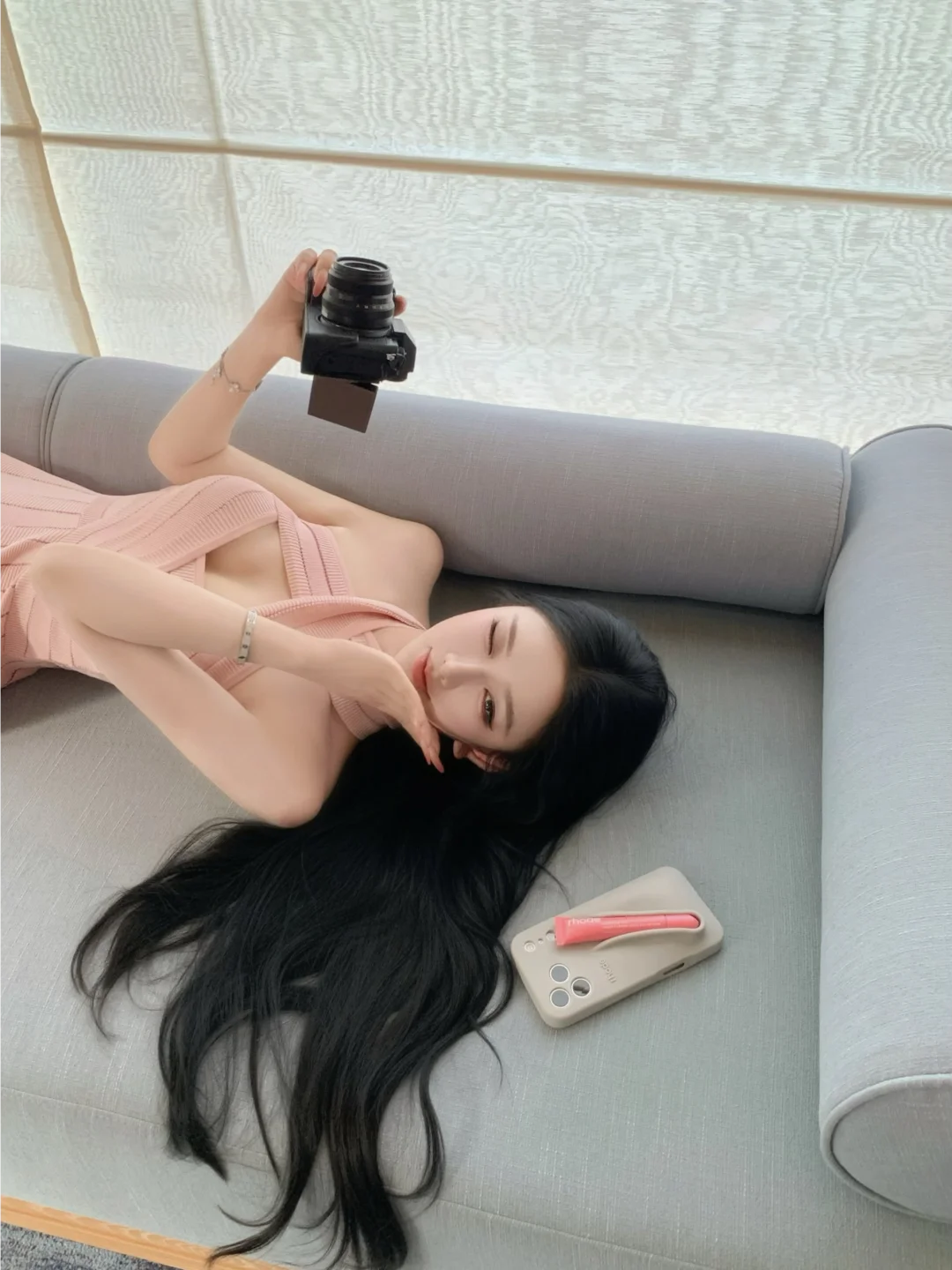 粉色占据我整个夏天💕