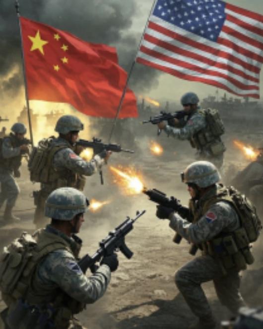 美国到底会不会向中国开战呢？就这么说吧，美国100%想开战，因为中国已经对美国霸