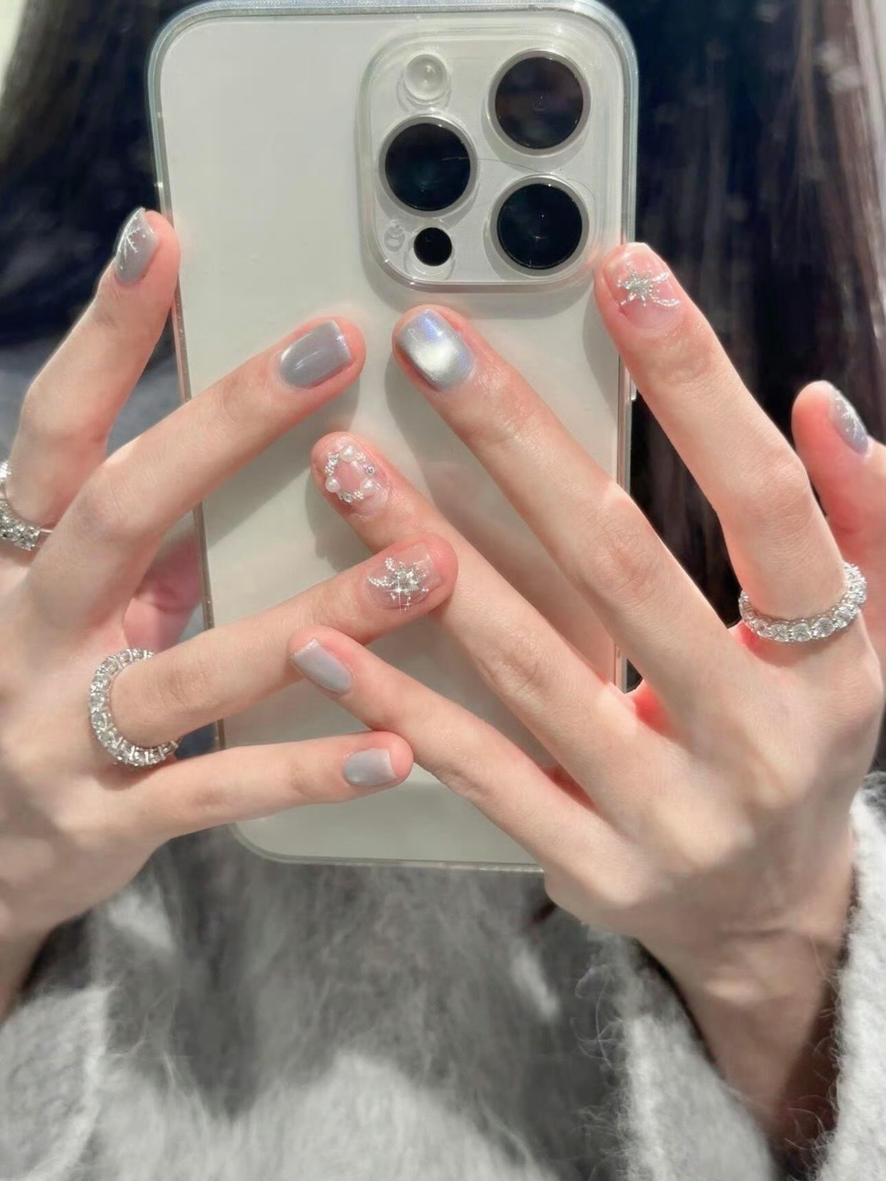 “晒美甲文案看这里”1. 奈斯˗ˋˏ♡ˎˊ˗2.  ˃̵ᴗ˂̵⸝⸝ ⸝⸝3. ?