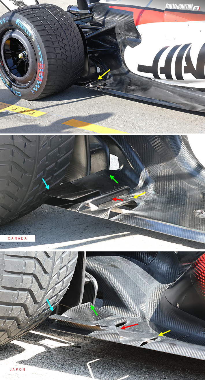 F12026F1加拿大大奖赛 哈斯底板边缘的升级 