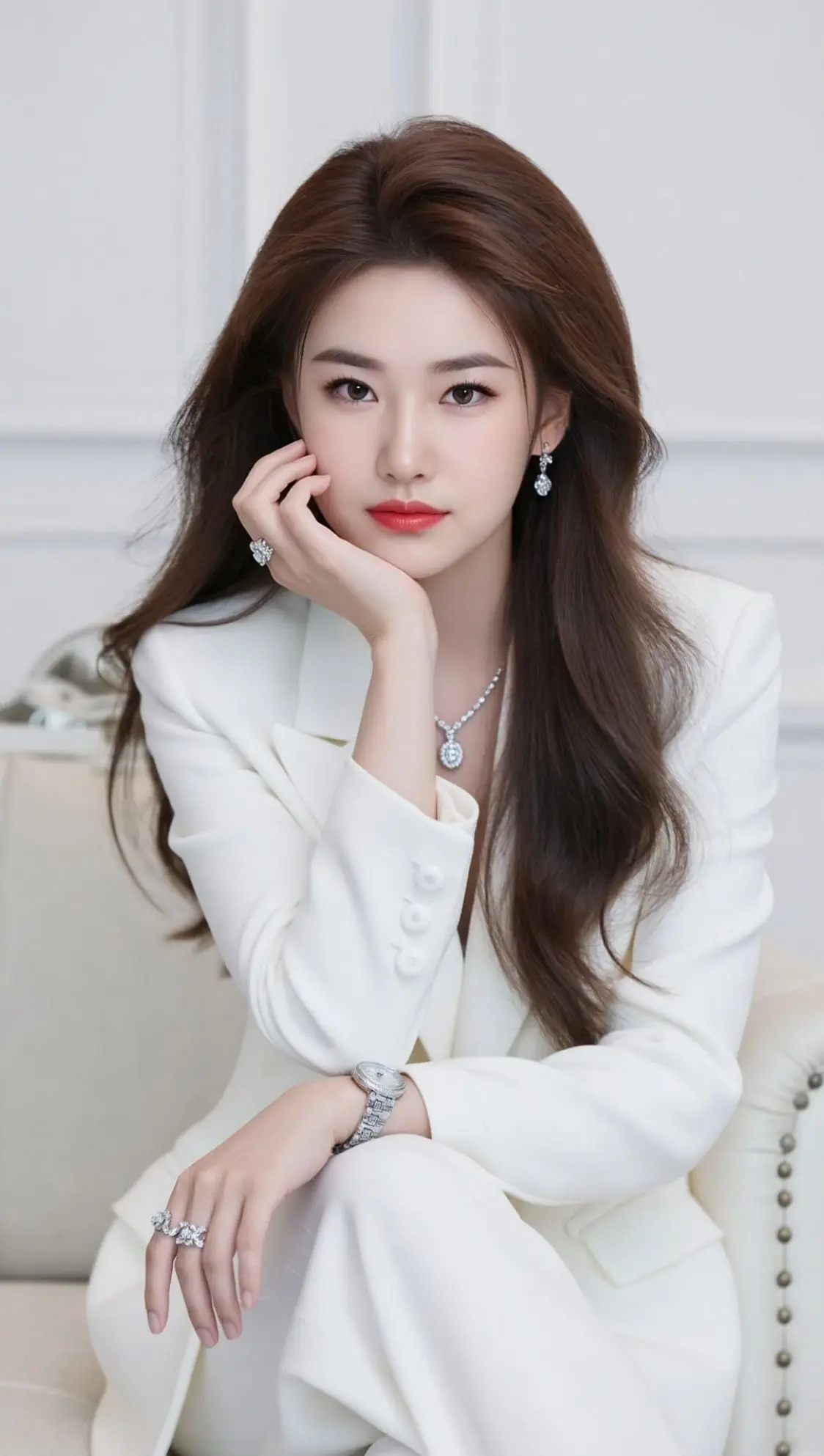 AI典雅首饰写真 ai创作